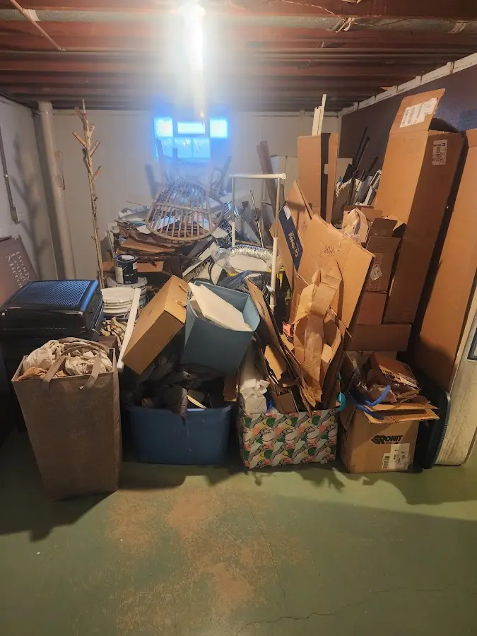 Roll-off dumpster container at job site for 20 Yard Dumpster Rental in Wailea